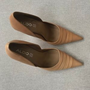 Leather Aldo stilettos